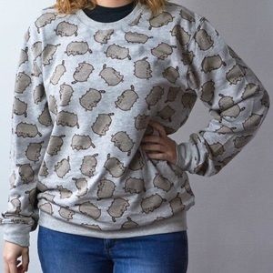 Pusheen pusheen box limited edition sweater size large never worn